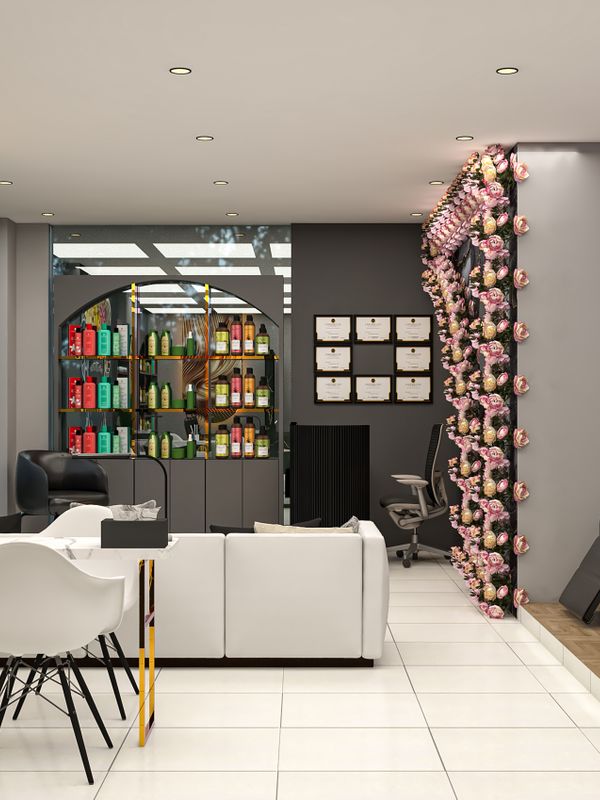 Barber shop interior