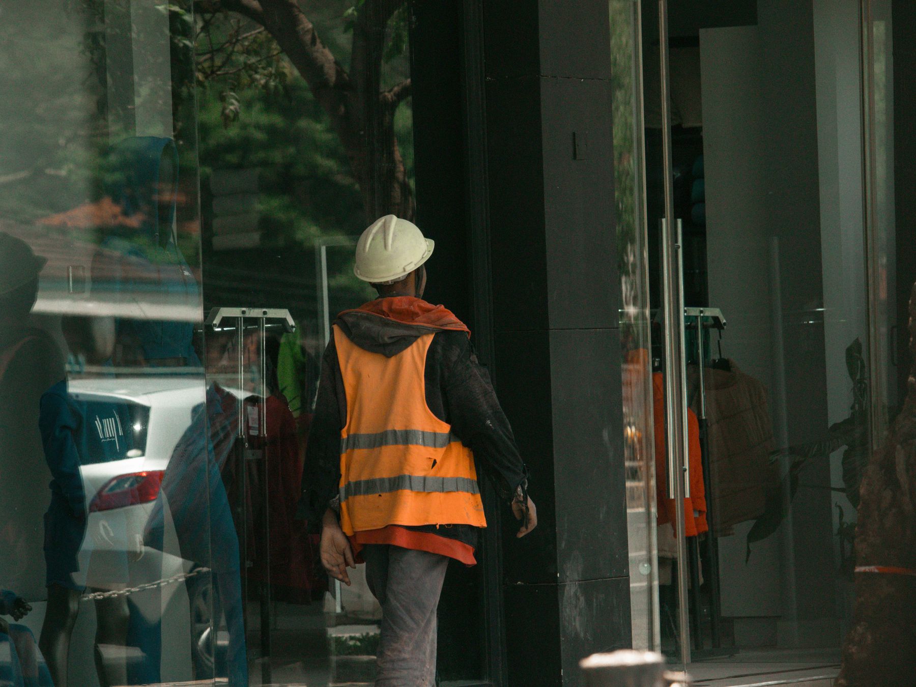 West Ham — professional movers carrying furniture on a house move