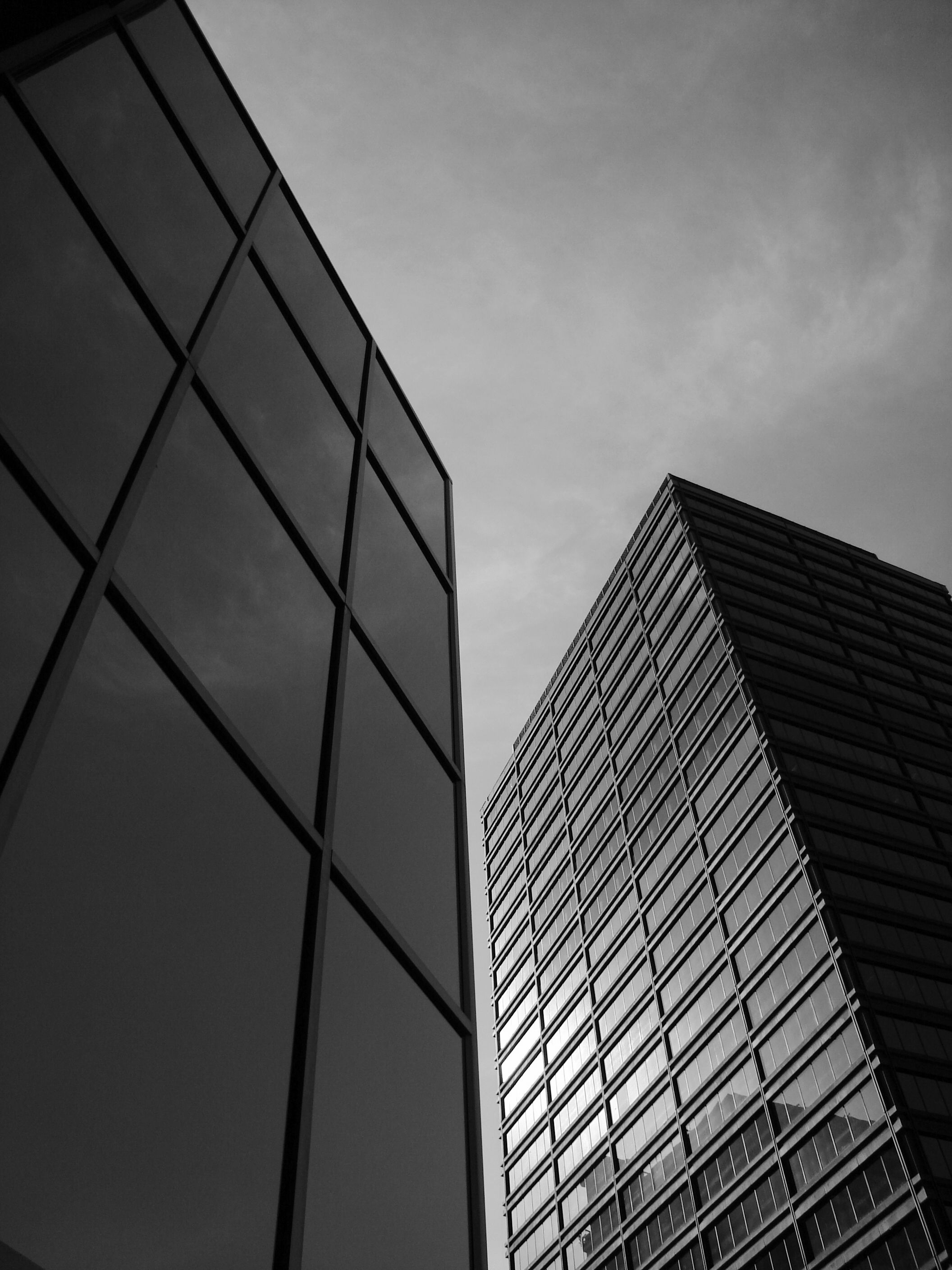 Modern Skyscrapers with Reflective Glass Facades · Free Stock Photo