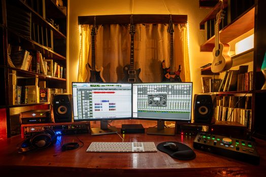 acoustic guitar recording