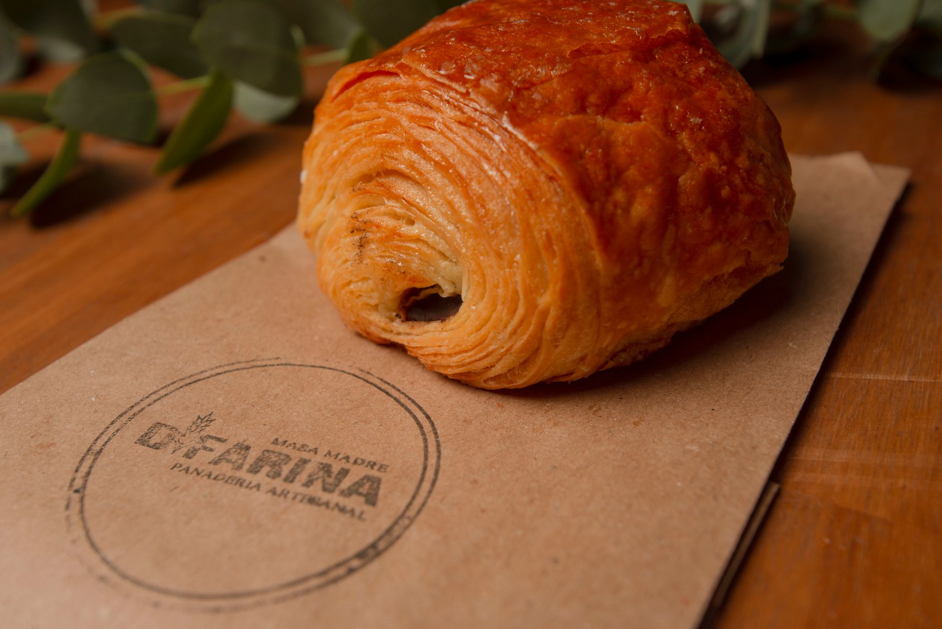 bakery brand identity flatlay