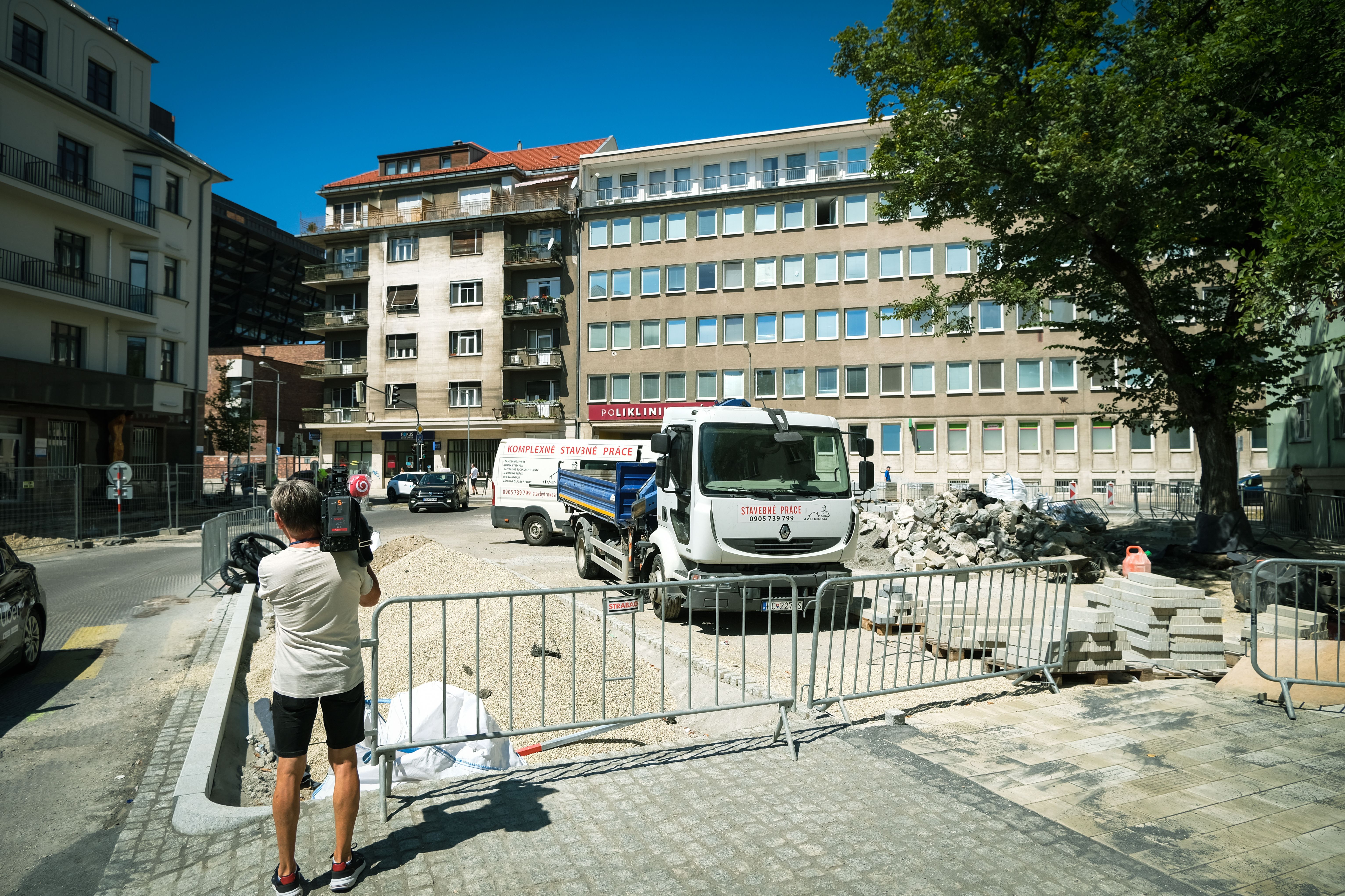Bradwell — movers delivering furniture from a van