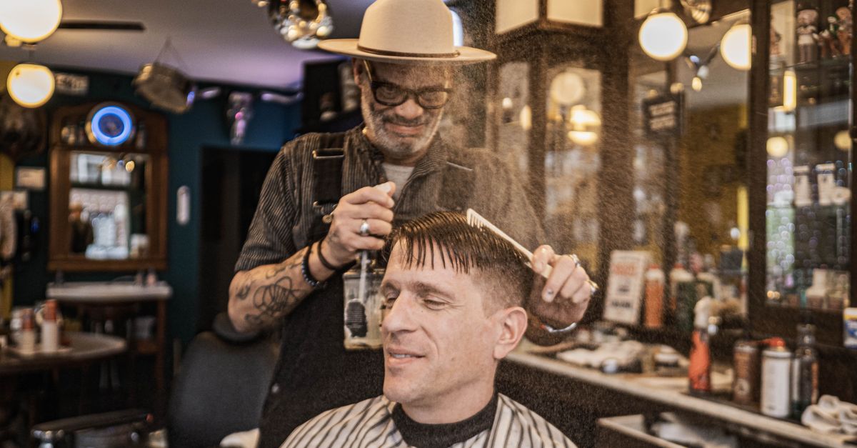 a pompadour is daily styling work