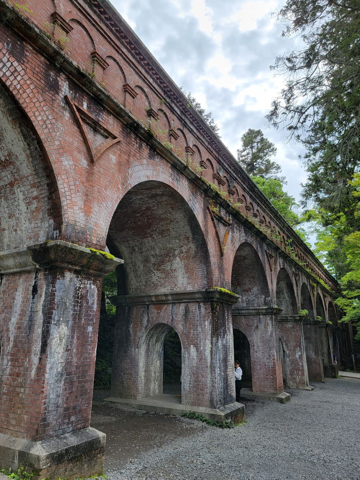 Nanzenji aqueduct in Kyoto