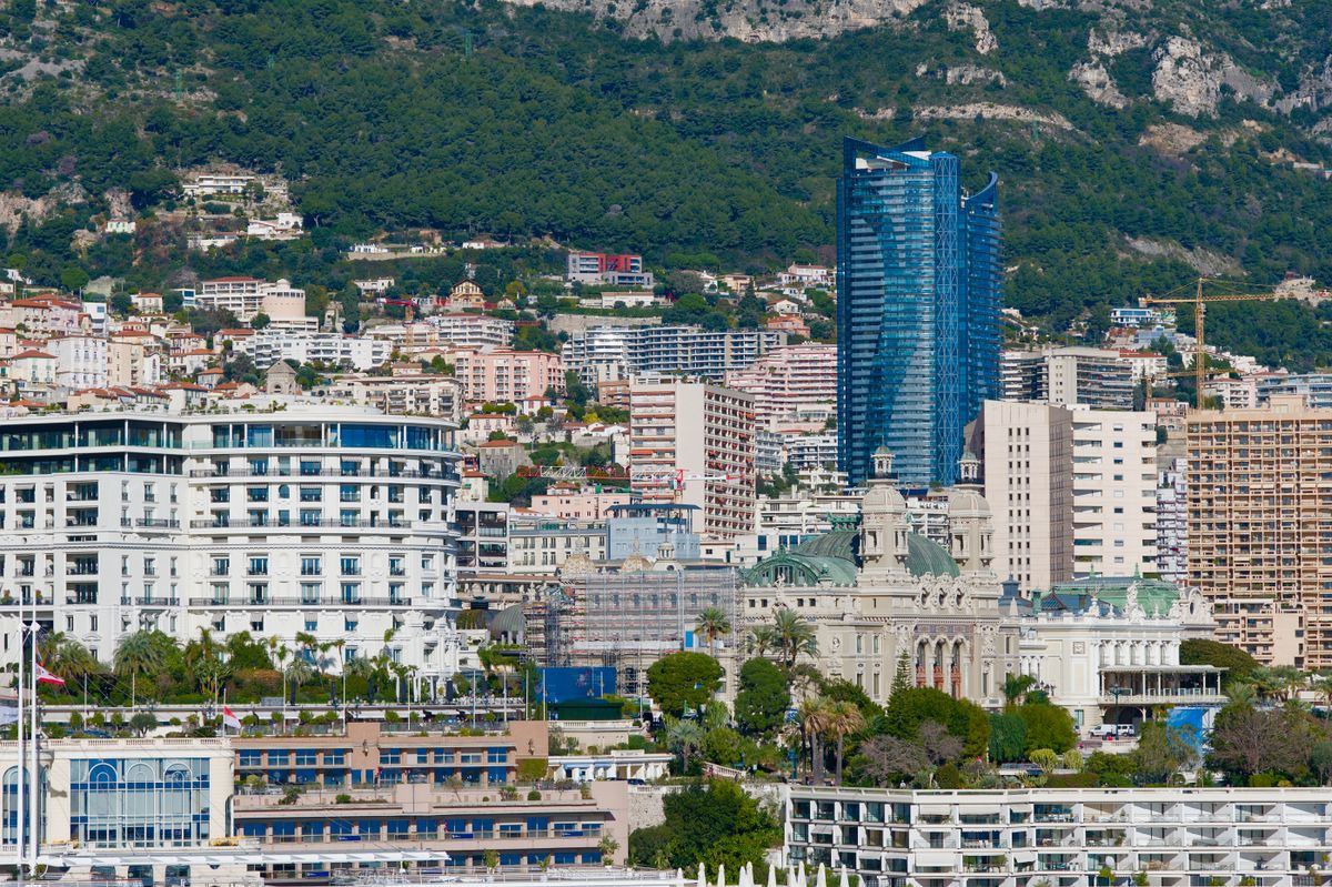 Priveliște asupra cartierului Monte Carlo
