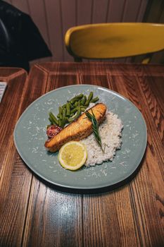 Galettes de saumon