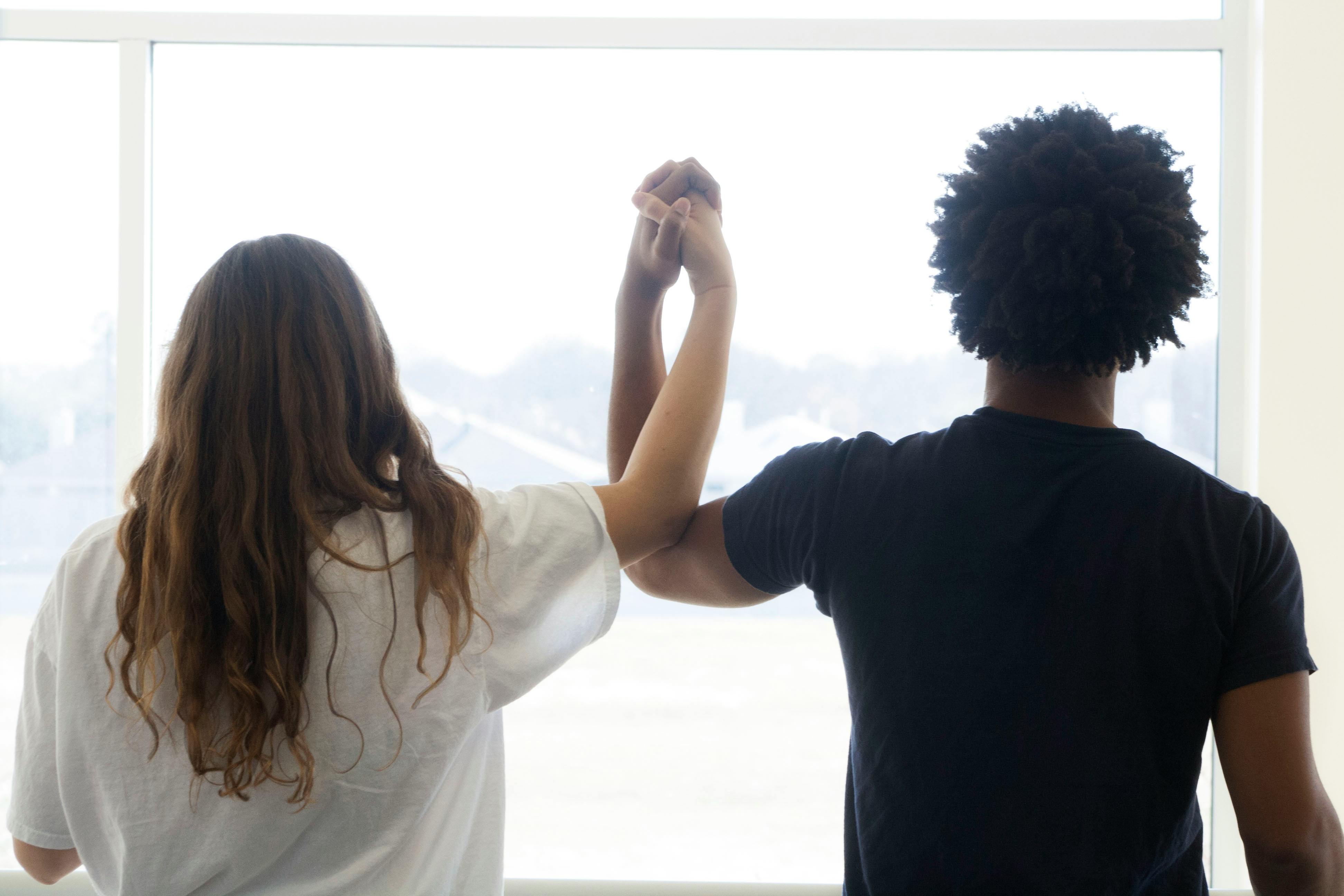 black, couple, diverse