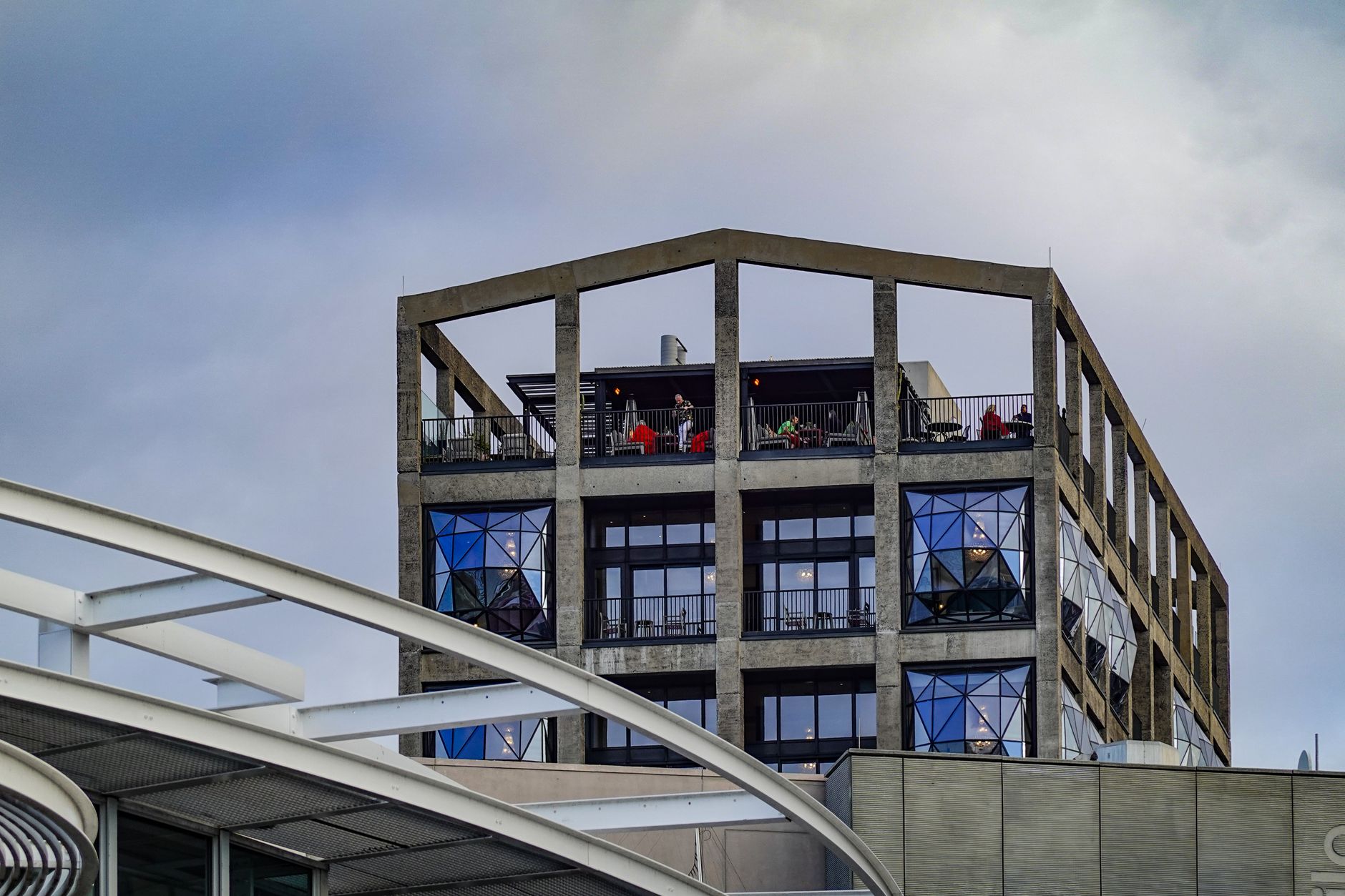 Cape Town havalimanında bir terminal binası