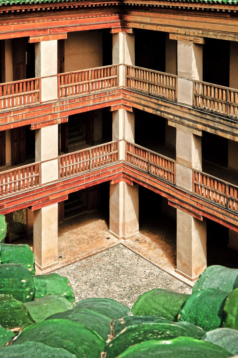 Fes medina architecture Morocco