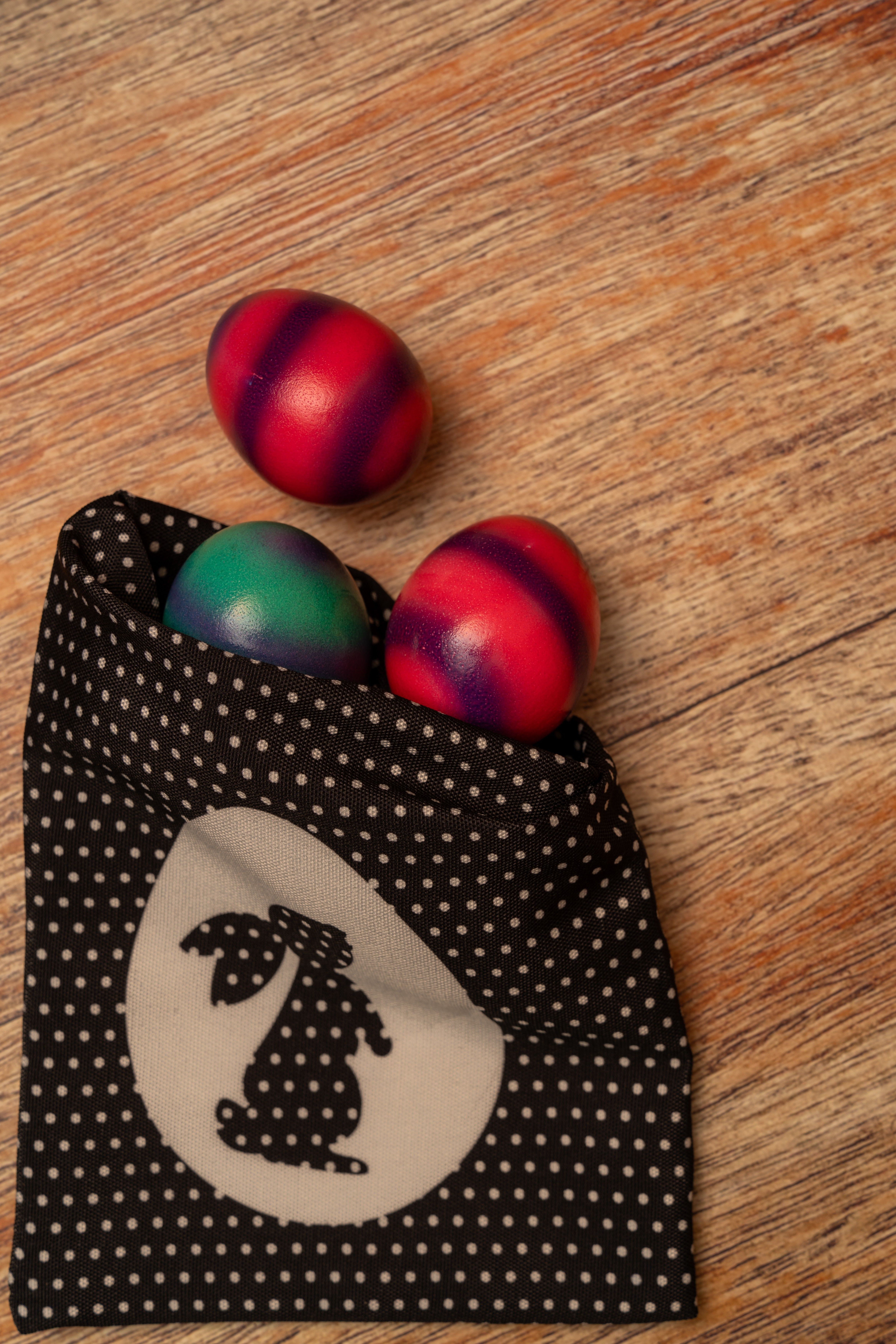 Dots Printed Big Pouch