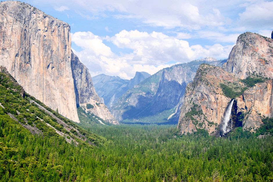 A scenic view of El Capitan in Yosemite National Park, essential for those checking Yosemite vehicle reservations.