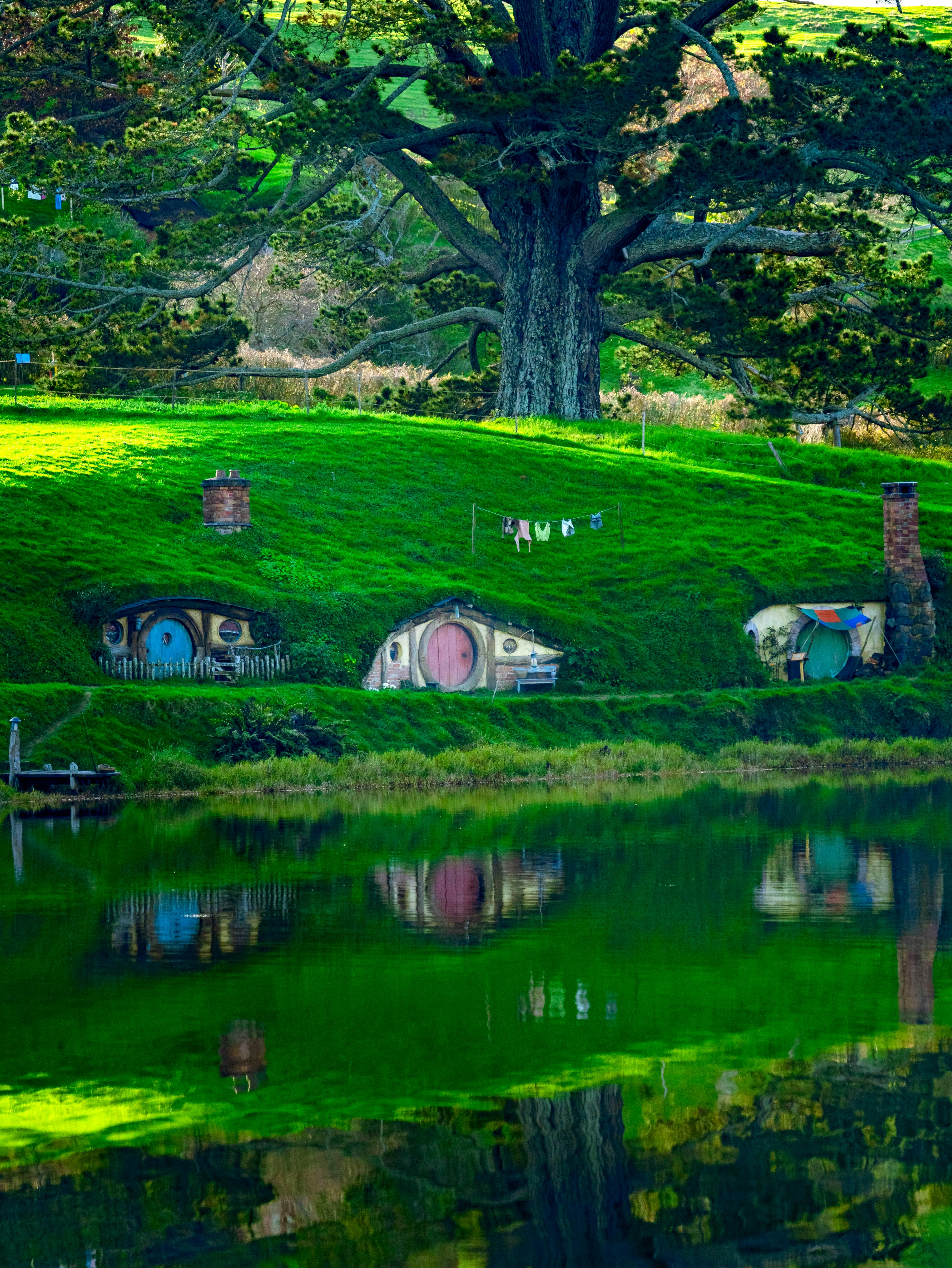 Hobbiton Movie Set
