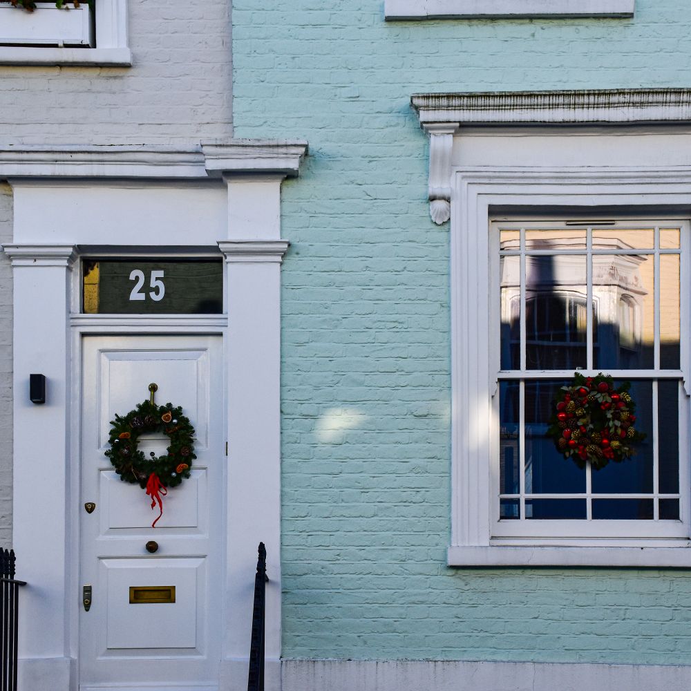 Painters and Decorators in Grahame Park — dust sheets down and the room fully protected