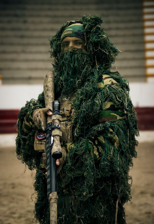 ギリースーツ 3D Ghillie ハーフギリー NOVRITSCH Modular フード