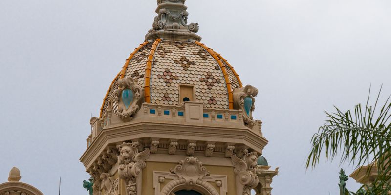 La cúpula del casino de Montecarlo