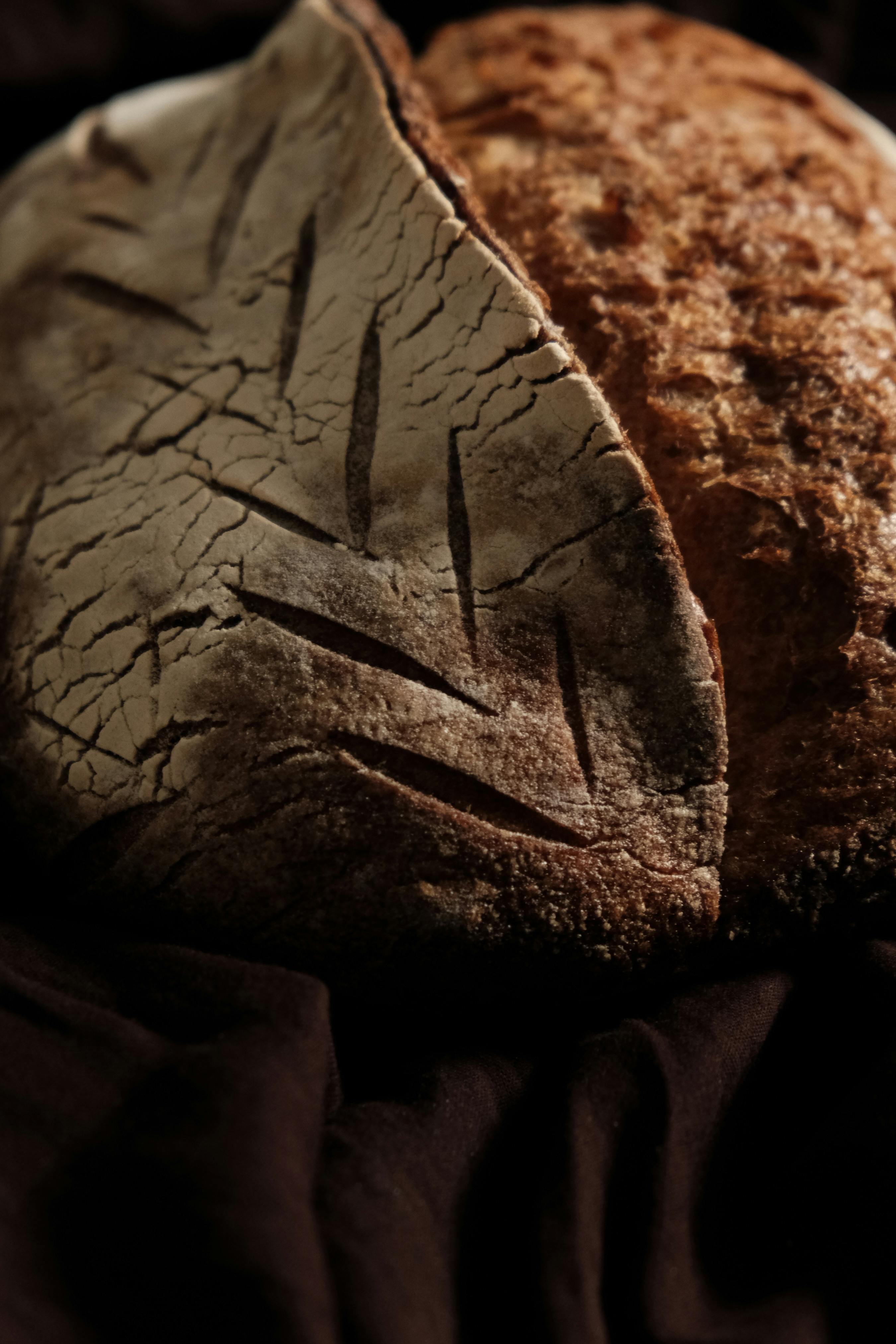 Artisan Crusty Bread with Rustic Texture · Free Stock Photo