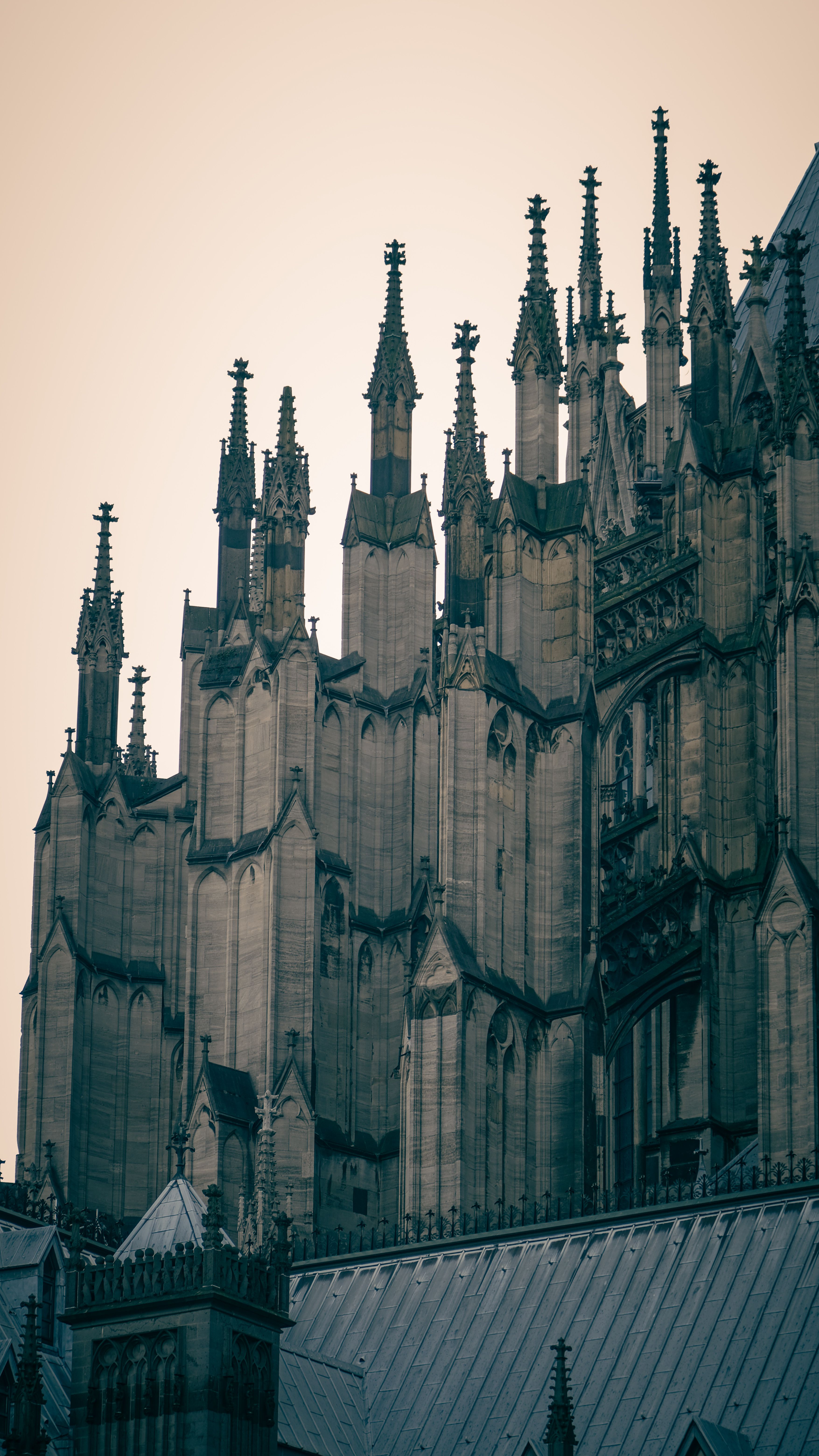 Gothic Architecture of Historic Cathedral · Free Stock Photo