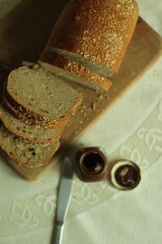 Nutella Sandwich On Wheat Bread — kidney-friendly food