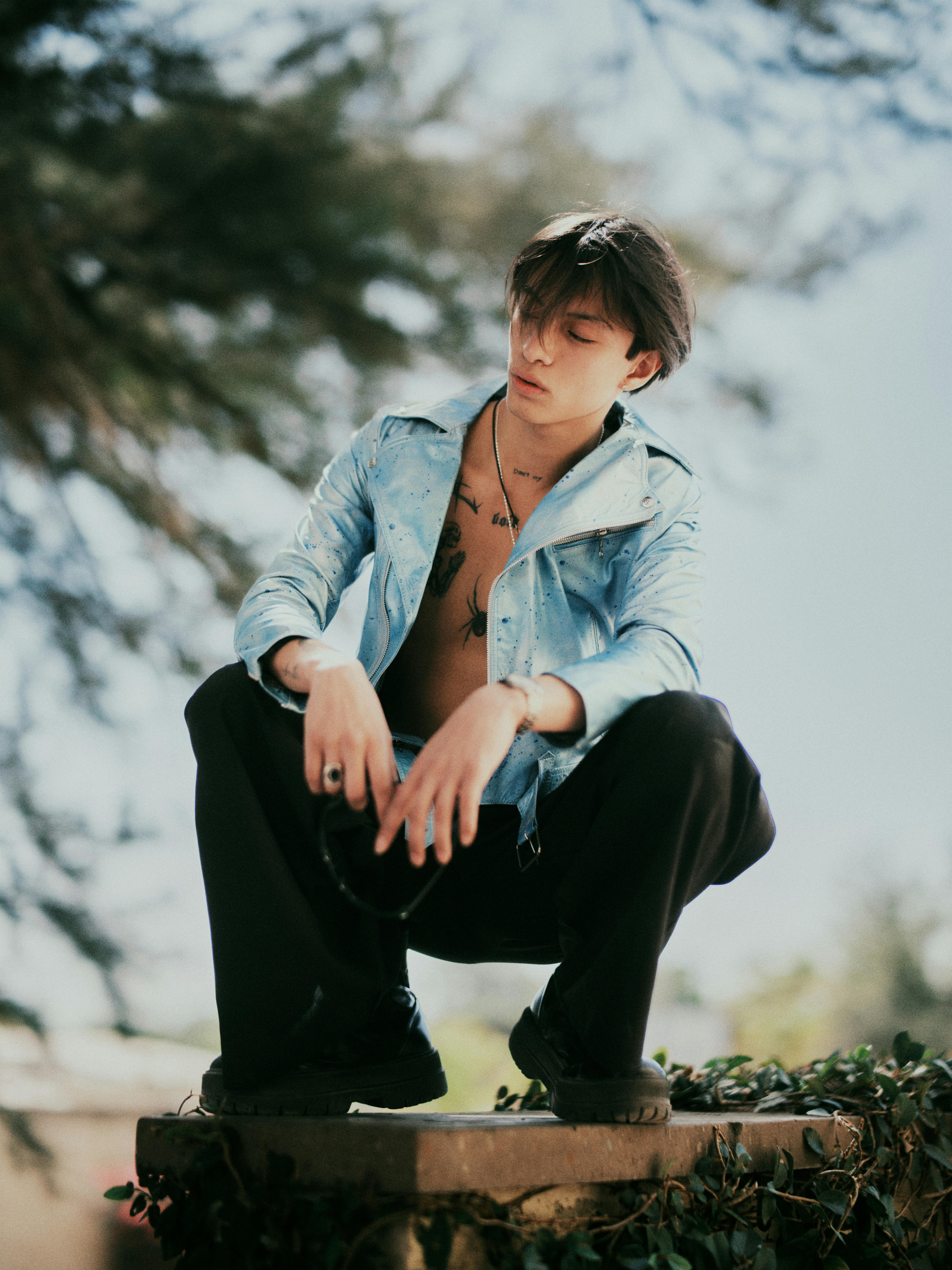 Casual Urban Fashion Portrait Outdoors · Free Stock Photo