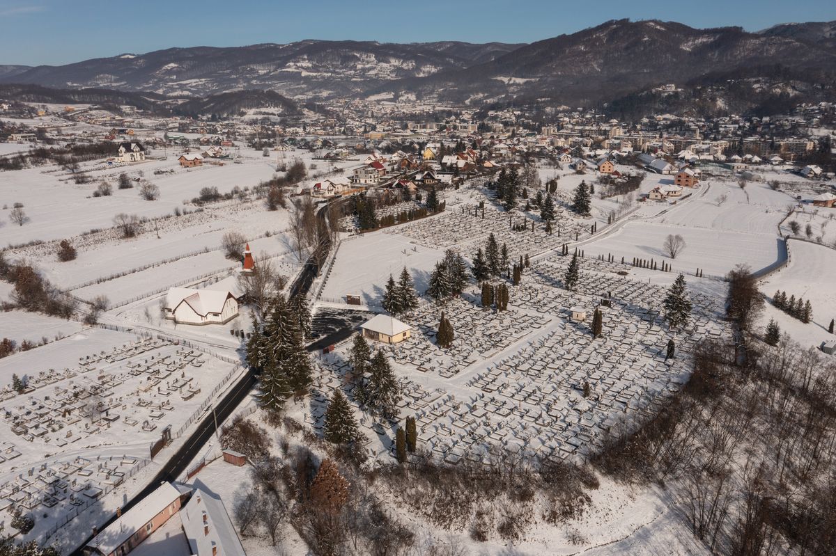 Unde te cazezi în Sovata - stațiunea văzută de sus