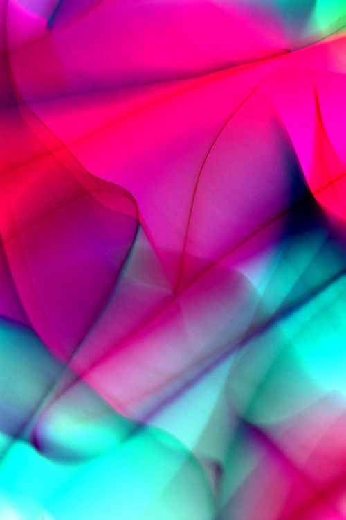 Free Vibrant abstract artwork with swirling pink and teal patterns creating a mesmerizing design. Stock Photo