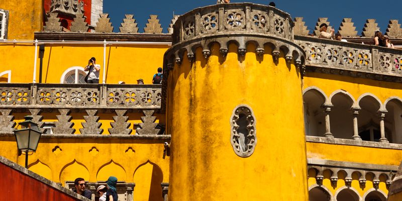 El palacio da Pena, en Sintra