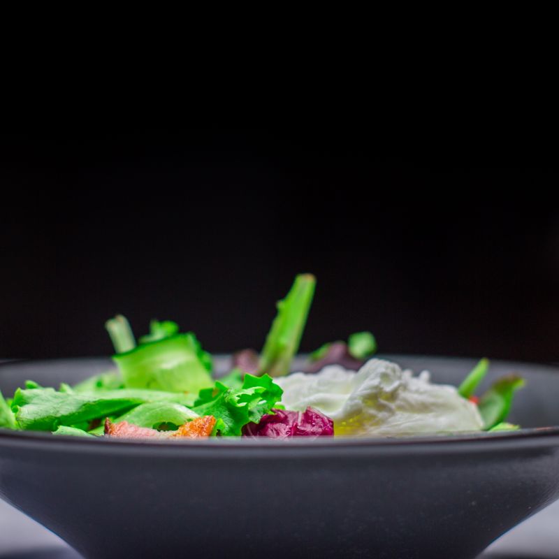 Salade Verte with Roquefort, Walnuts and Walnut Vinaigrette