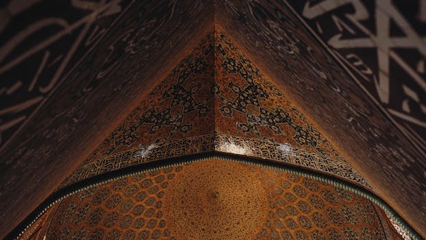 Stunning tilework and calligraphy in Isfahan showcase Persian artistry and Islamic architecture.