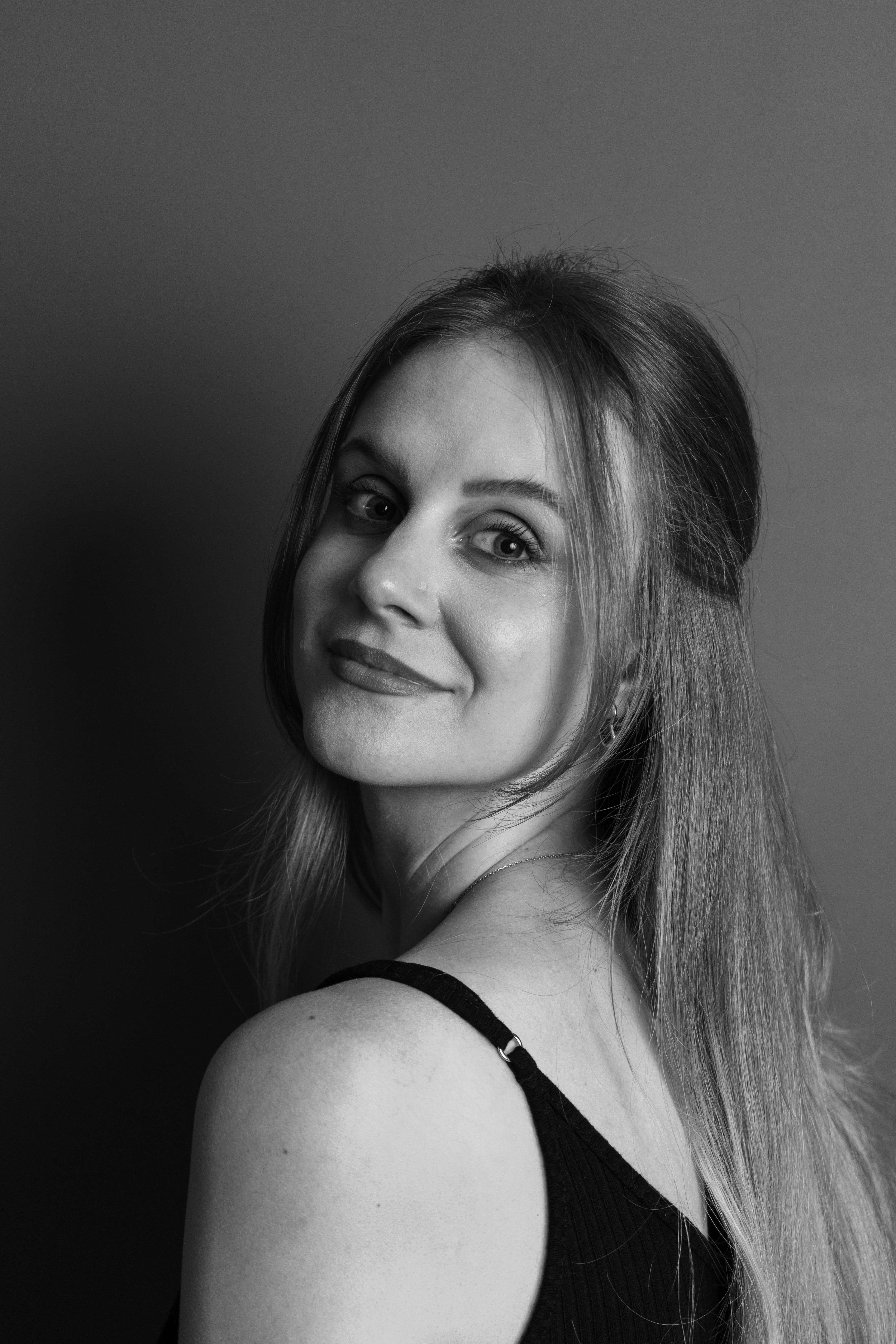 Elegant Black and White Business Portrait of a Woman · Free Stock Photo