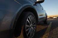 Modern Car in Buenos Aires Urban Parking