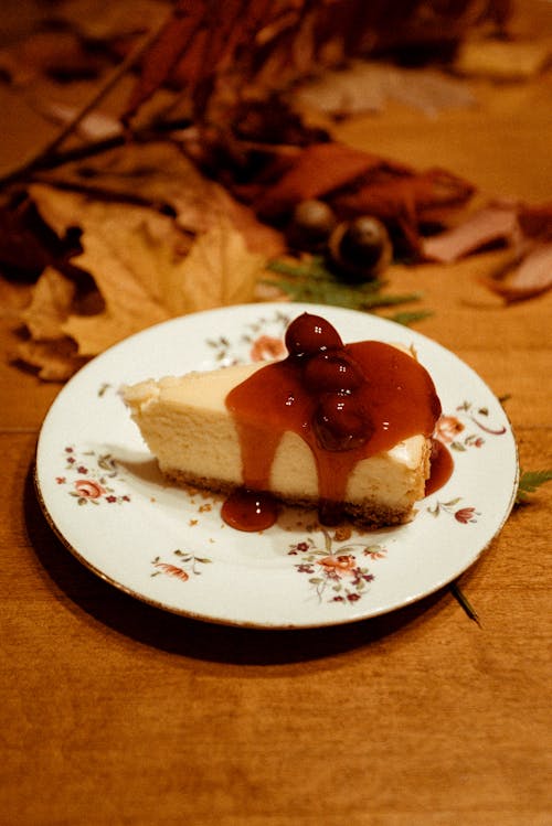 Rebanada De Tarta De Queso