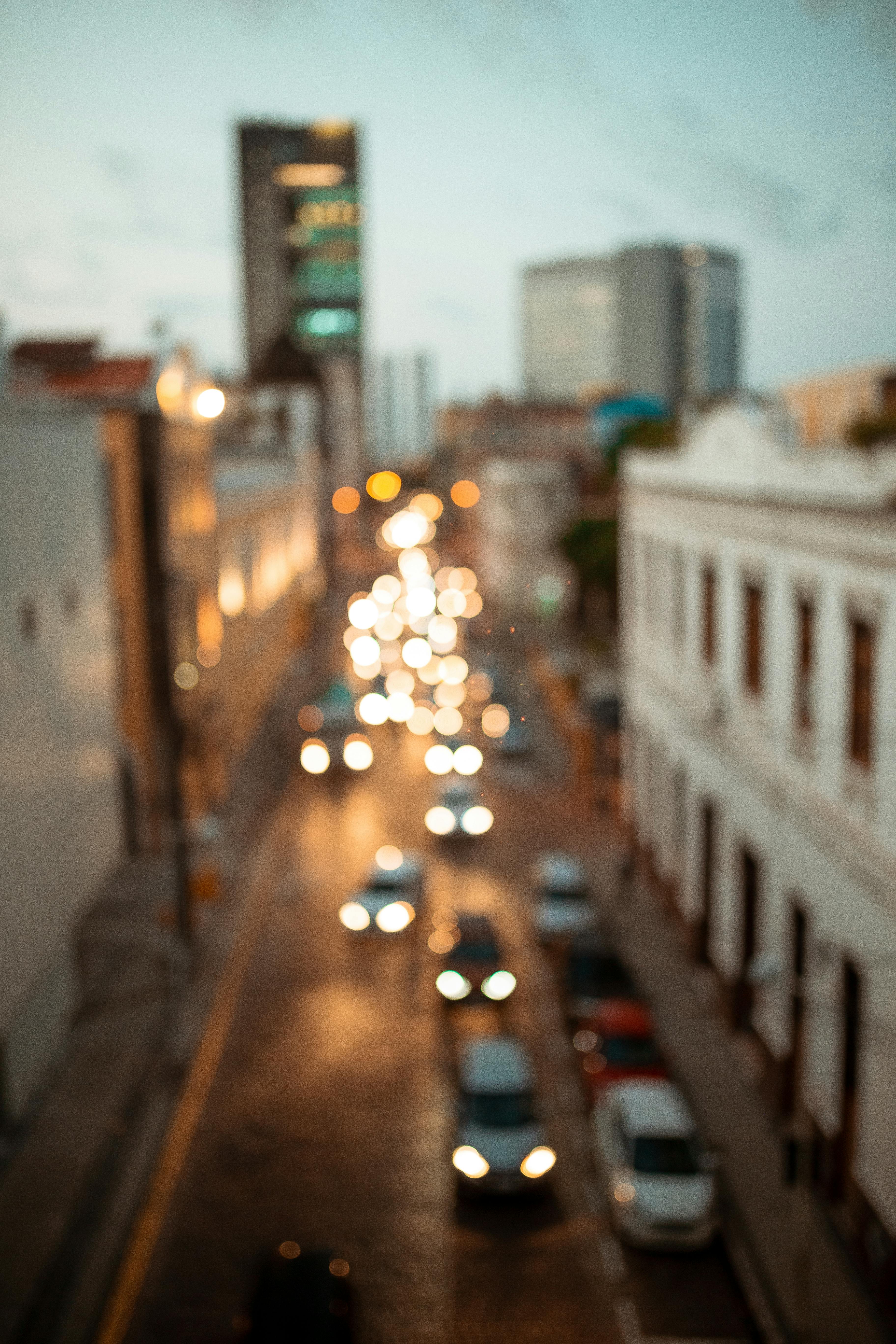 White Bokeh Light