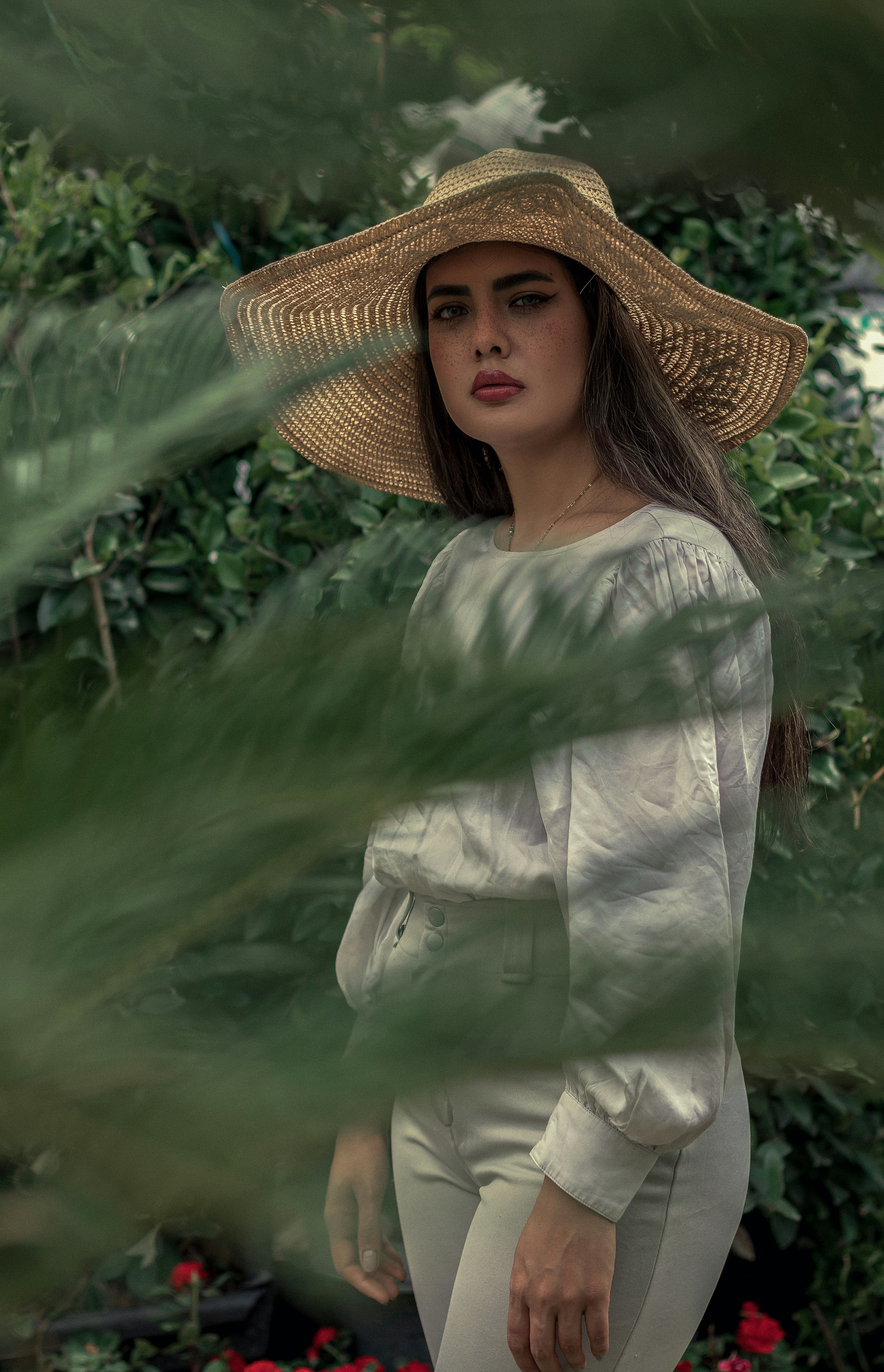 Portrait in a garden — M_pxio on Pexels