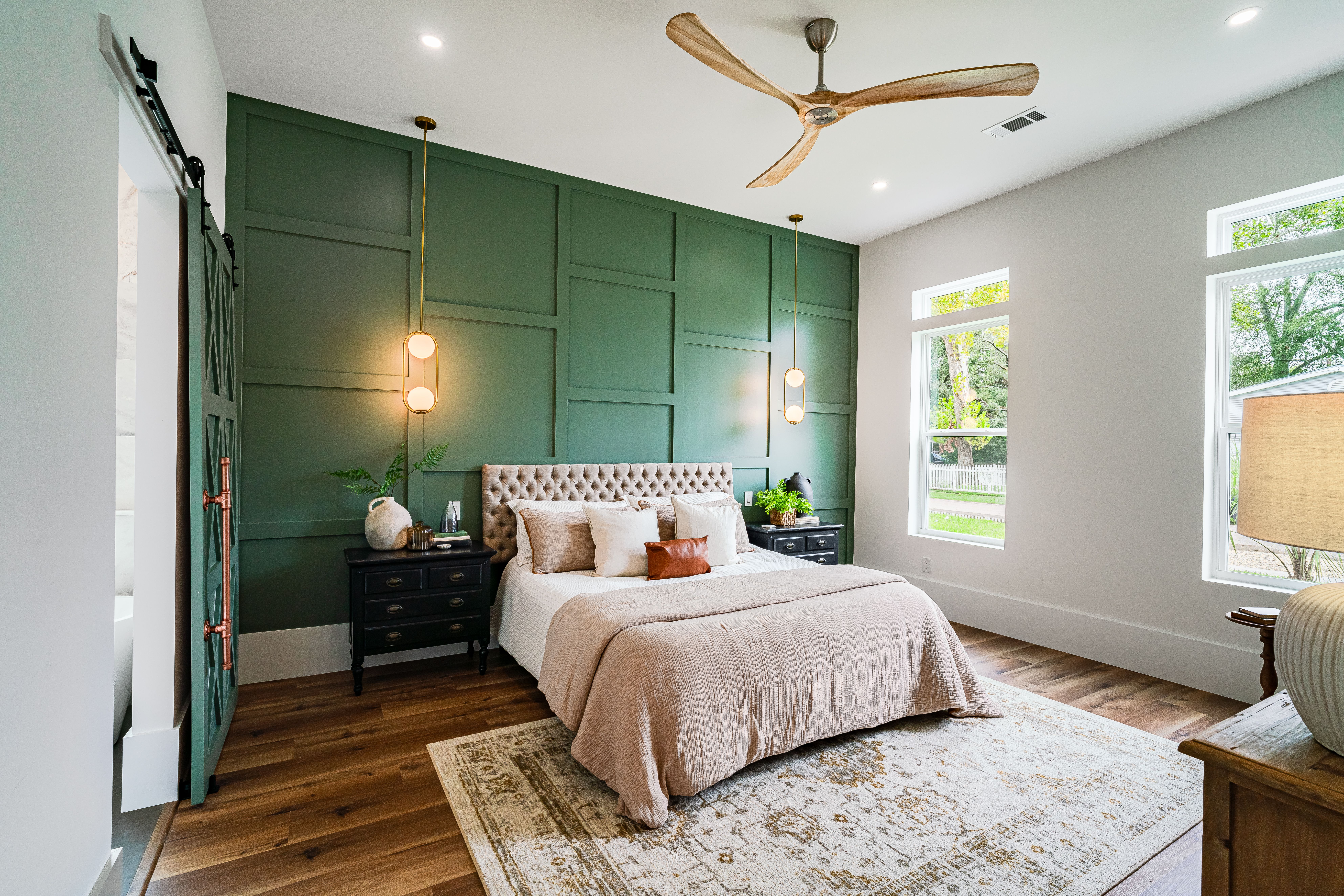 Interior Painting in Hampton — woodwork brushed to a crisp, smooth line