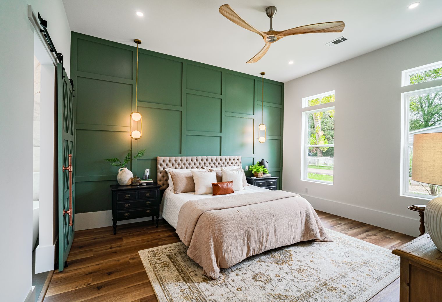 Interior Painting in Hampton — woodwork brushed to a crisp, smooth line