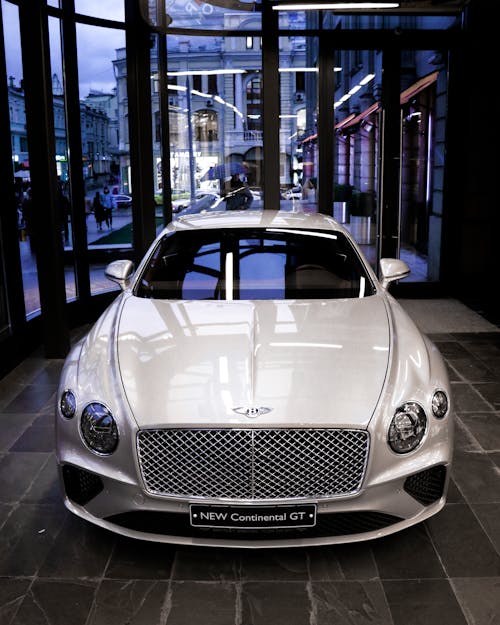 Free stock photo of bentley, blue, car