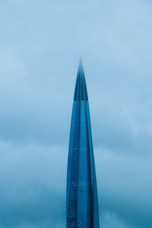 Free stock photo of blue, building, clouds