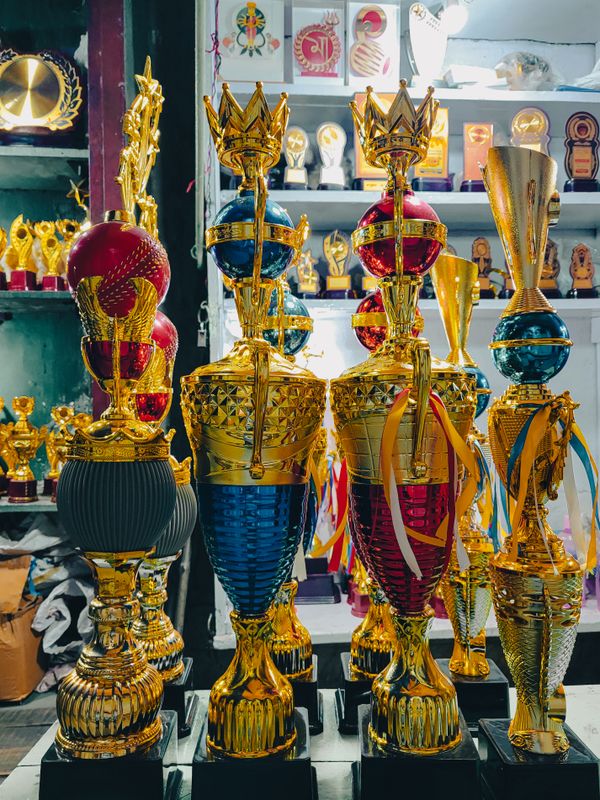 Government trade delegation at a national pavilion