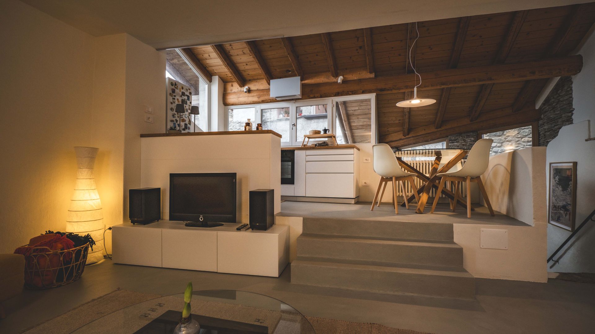 House of Quiet — open plan boutique stay interior