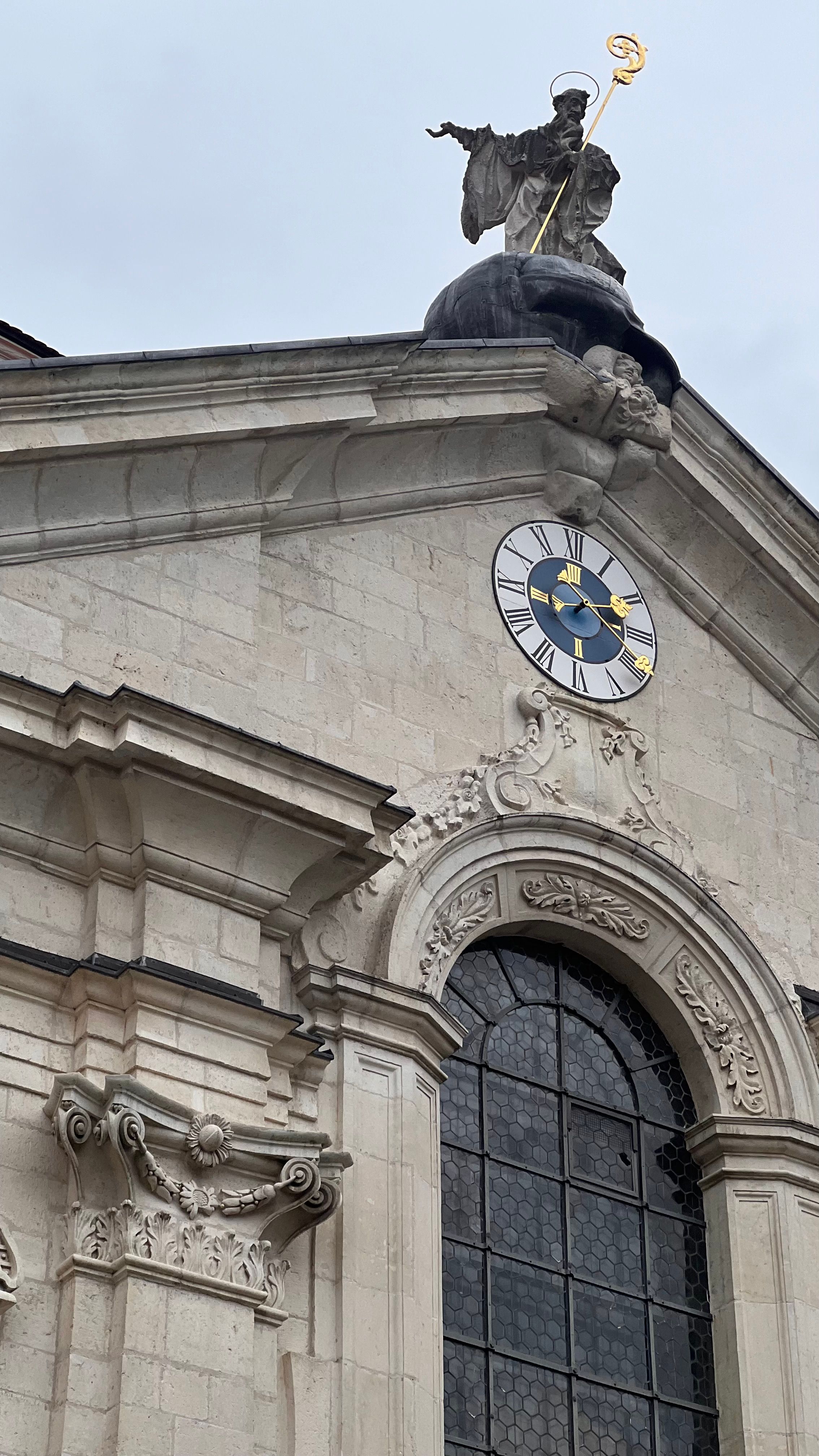 Classic European Architecture with Clock Tower · Free Stock Photo