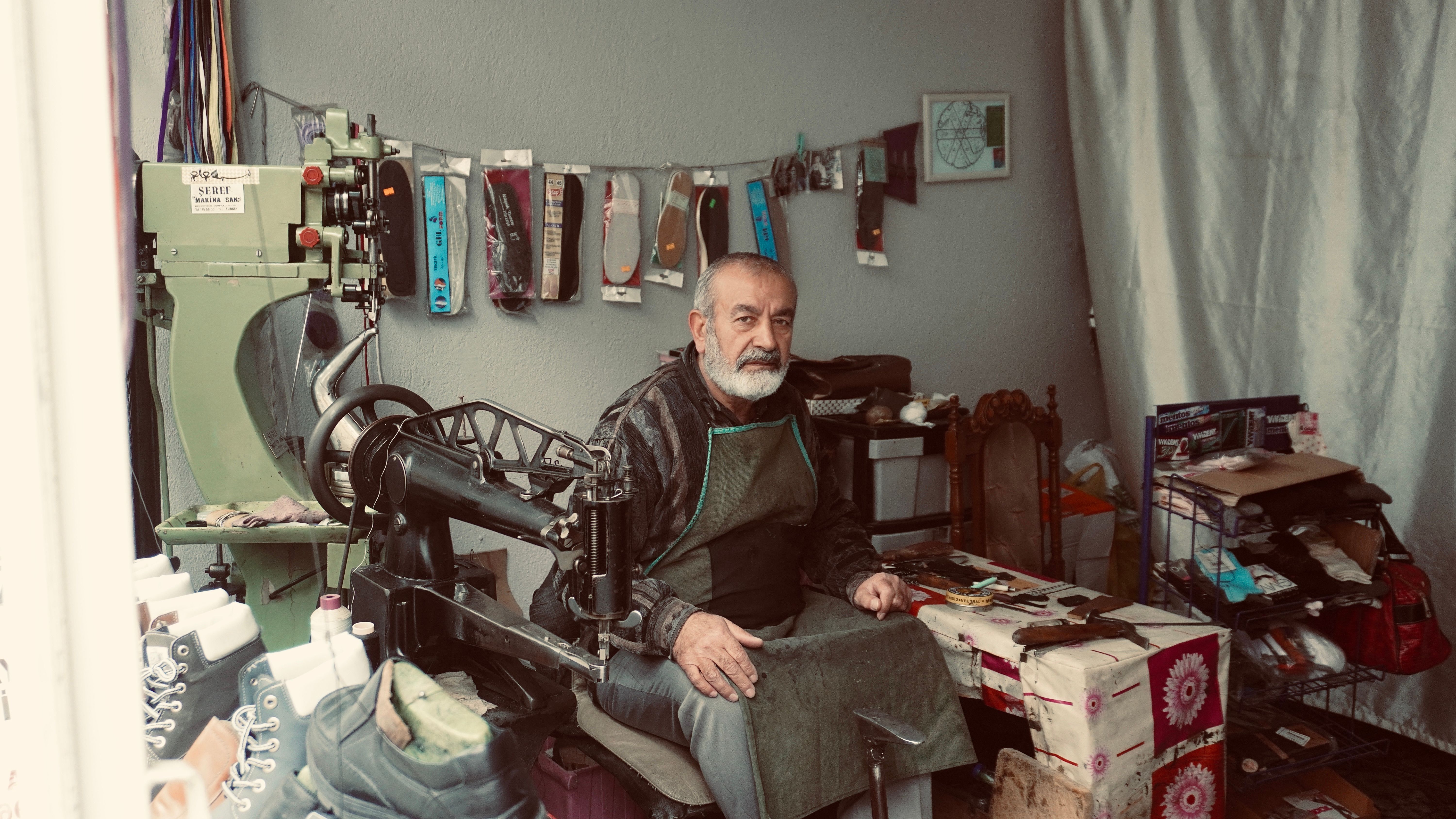 Machinery; for making or repairing articles of hides, skins or leather, other than sewing machines