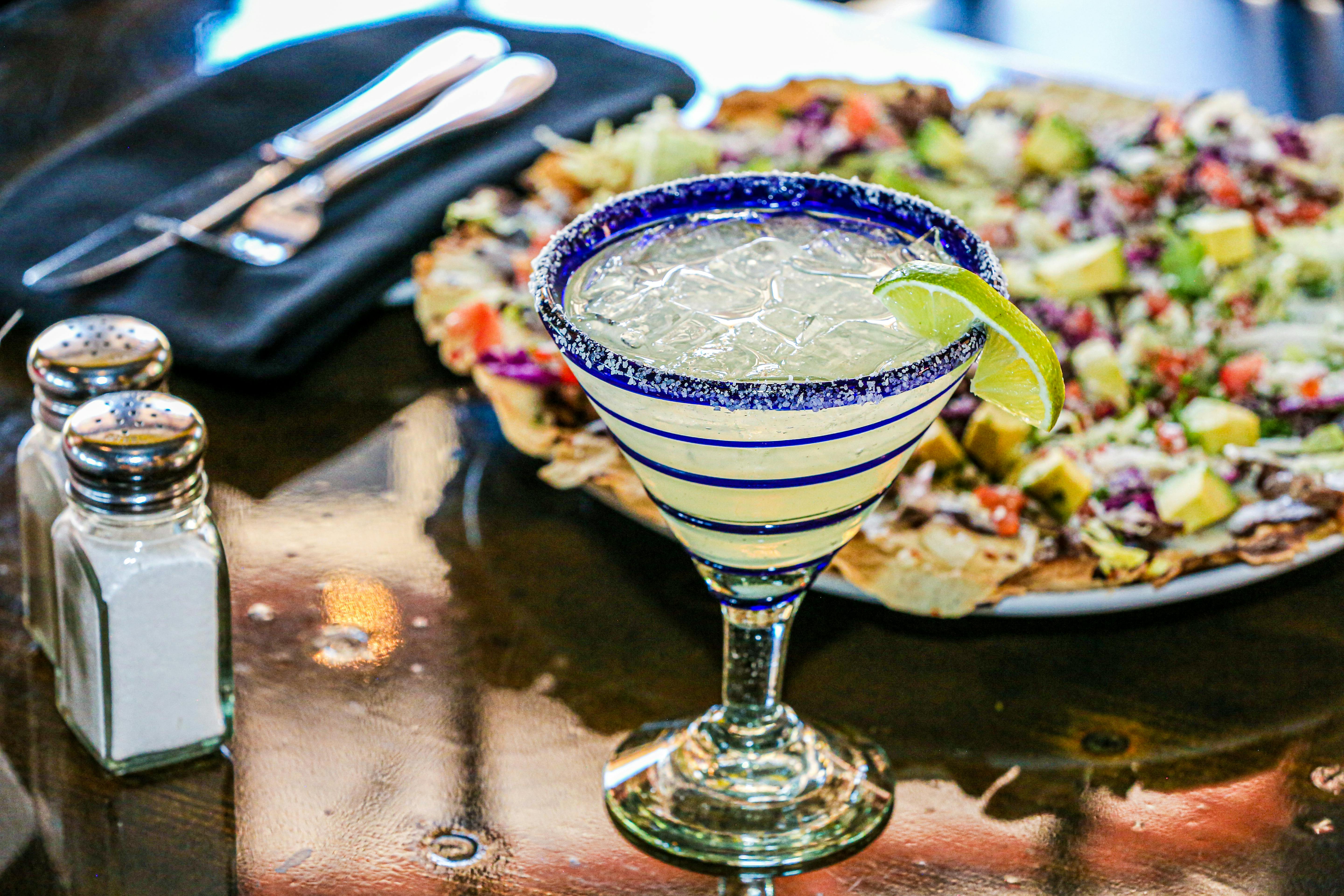 Margarita Glass on Table · Free Stock Photo