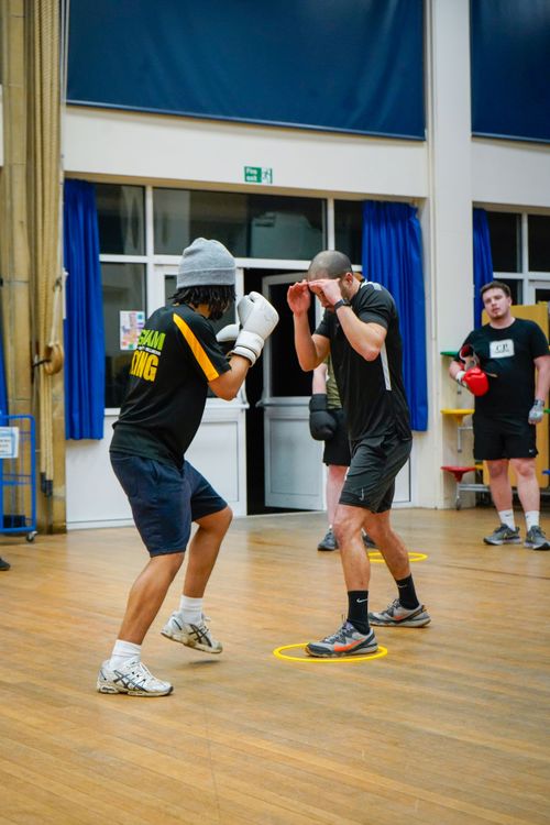 Indoor Boxing Training Session Β· Free Stock Photo