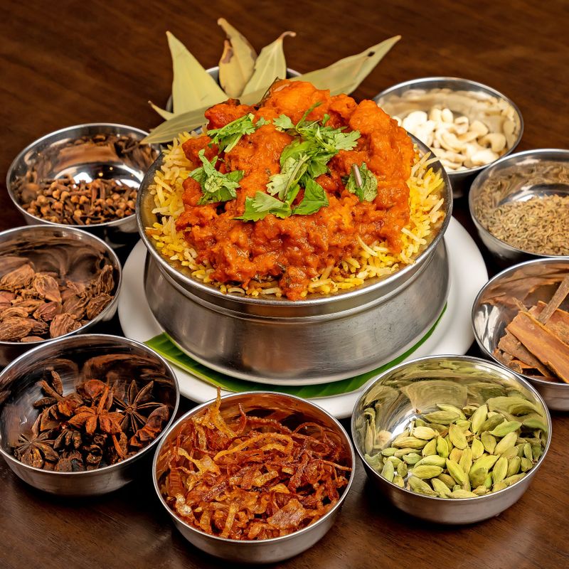 Ridge Gourd and Chickpea Biryani