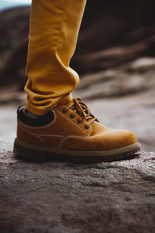 Brown Leather Work Boot