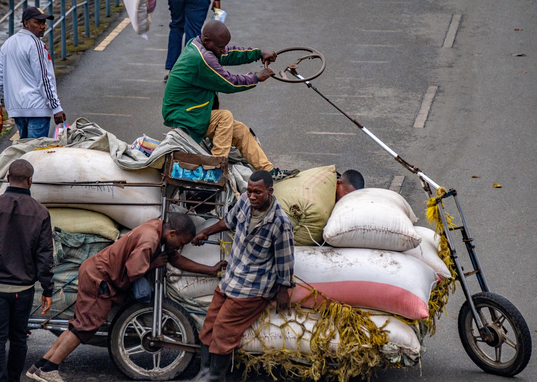 Professional removals crew at work — same-day removals Carno