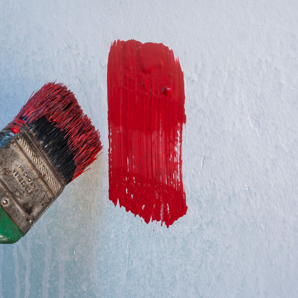 Painters and Decorators in Cricklewood — clean edges cut in around trim and sockets