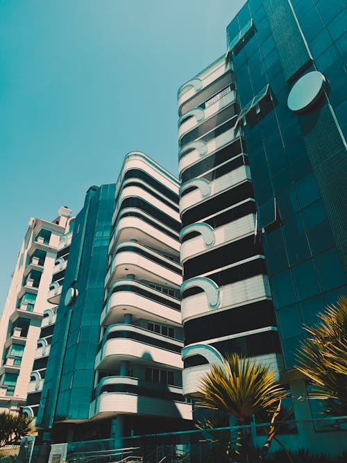 무료 현대 건물 스톡 사진