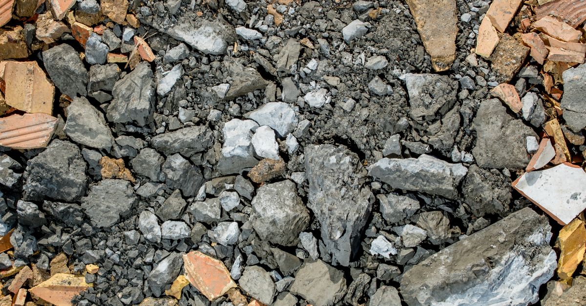 Brick Rcks Assorted Rocks and Bricks in Natural Setting · Free Stock Photo