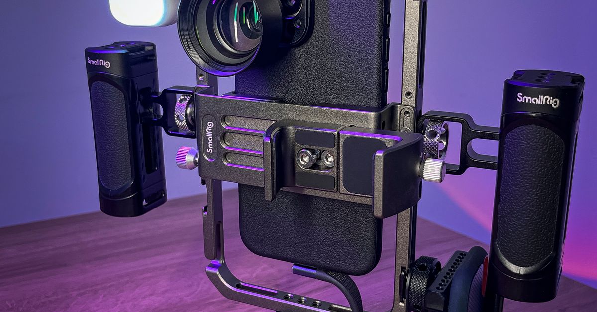 Professional Smartphone Filmmaking Rig Setup · Free Stock Photo